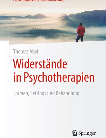 Cover of the book “Resistances in psychotherapies” from Thomas Abel